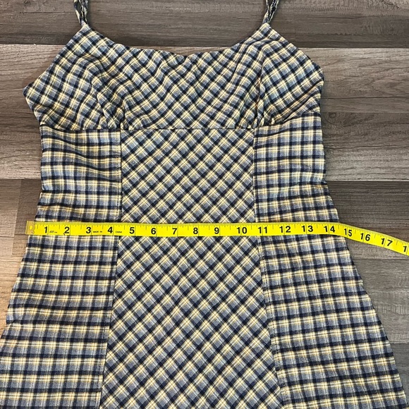Wild Fable Plaid Babydoll Mini Dress SZ Small - Picture 11 of 13